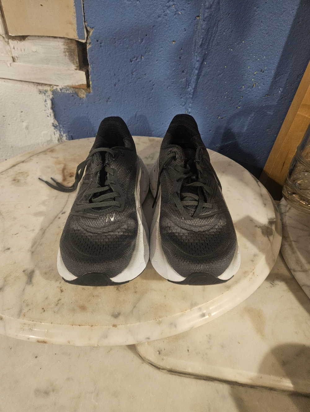 New Balance Fresh Foam X More v4 Gray Womens Running Shoes 9.5 WMORBK4 Walking